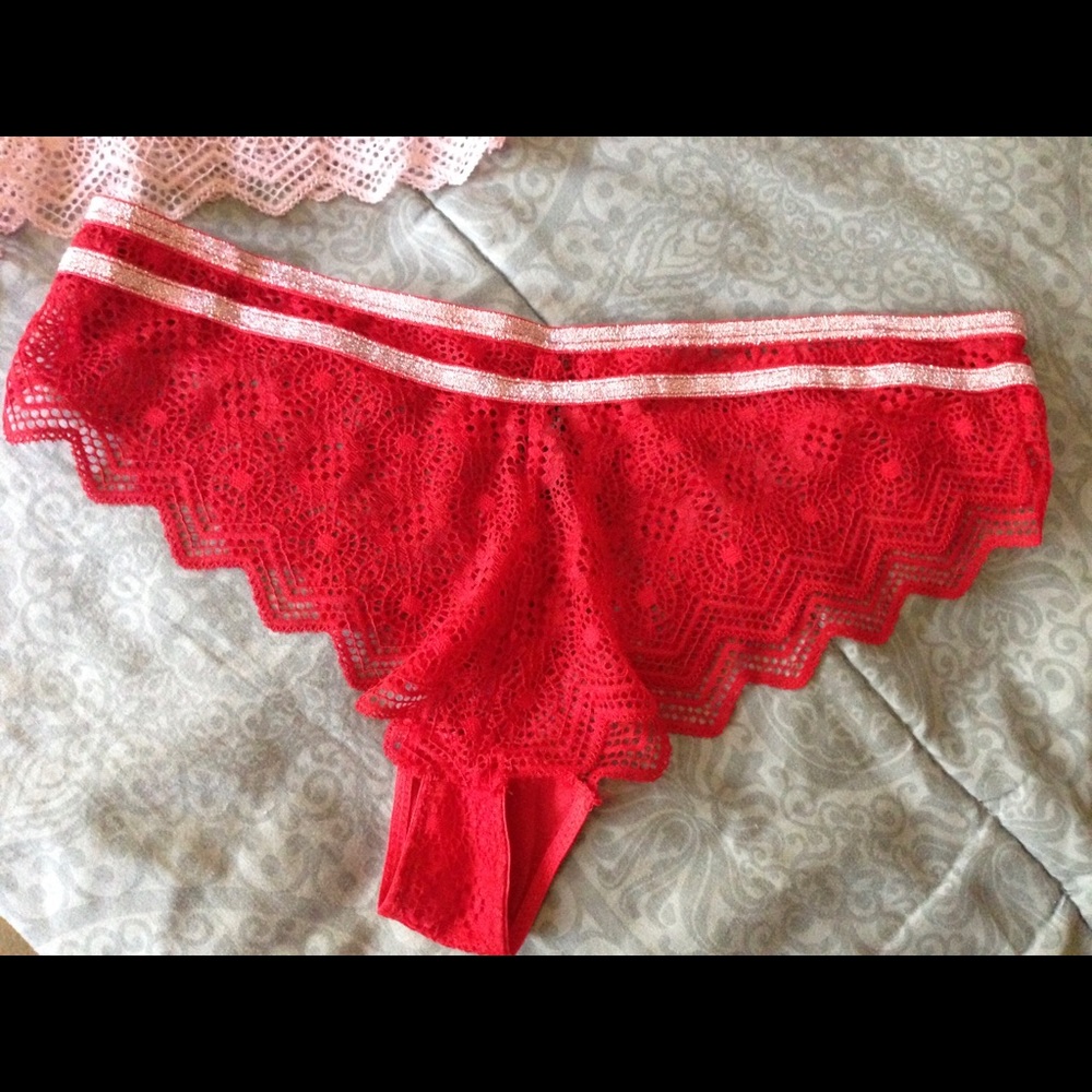 NWOT Bundle Lace Panties Underwear Bling XOXO Sz L - Picture 2 of 8